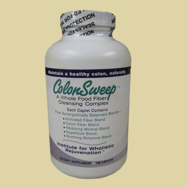 Colon Sweep - Safe effective non-habit forming Fiber - 180 tablets - Click Image to Close